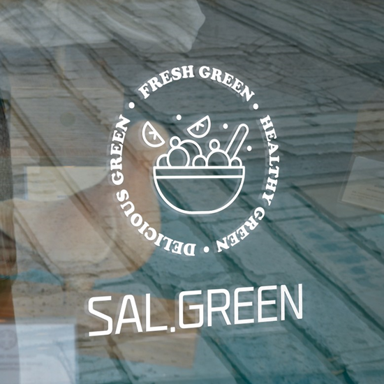 SAL.GREEN 로고 디자인